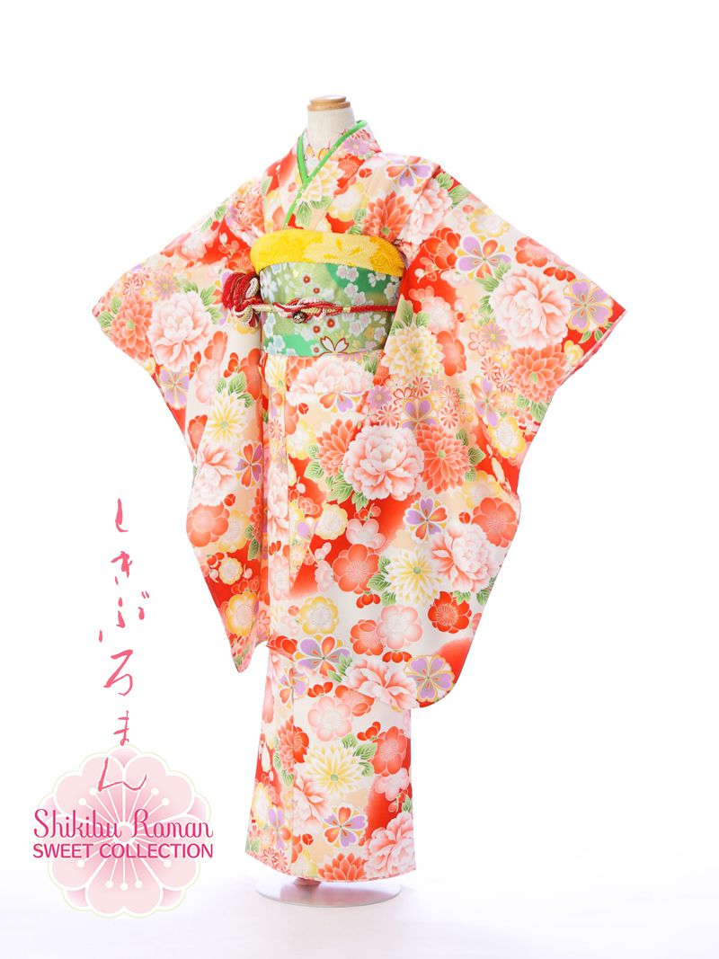 楽天市場】ジュニア着物 レンタル 女【13参り】九重【七五三 お