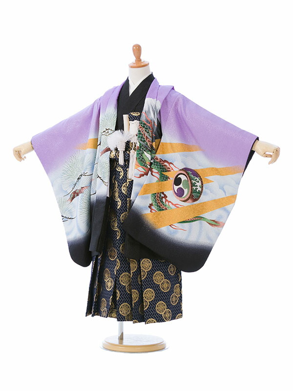 【レンタル】 七五三 5歳 フルセット 着物 レンタル 袴 貸衣装 5歳着物レンタル 110cm~120cm | 七五三着物 男の子 ジュニア 袴セット 卒園式 753 セット 着物レンタル 子供 はかま レンタル着物 男児 五歳 きもの 羽織袴 キッズ 晴れ着 着付けセット 五才 5才 5-783|e-きものレンタル 店