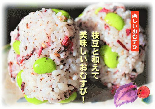 【送料無料】カリカリ梅しそふりかけ季折50g×2個セットふりかけおむすび混ぜご飯まぜご飯の素お弁当パスタ玉子焼きお茶漬けごはんのお供カリカリ梅赤しそ