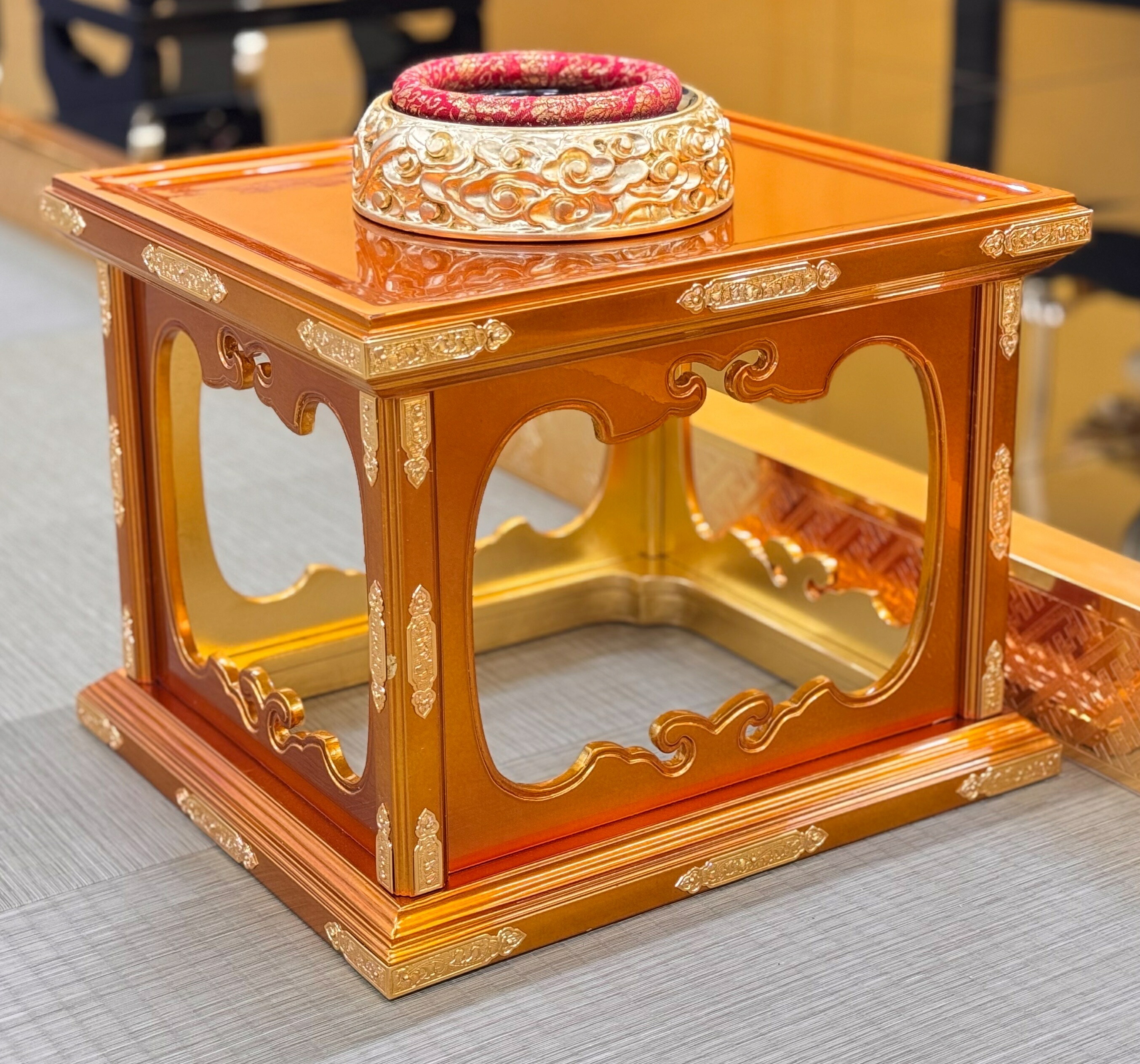 後平型・緲台 金白檀 お寺さま仏具