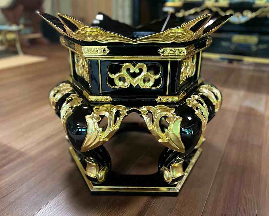 ・緲子台 京型六角型 お寺さま仏具