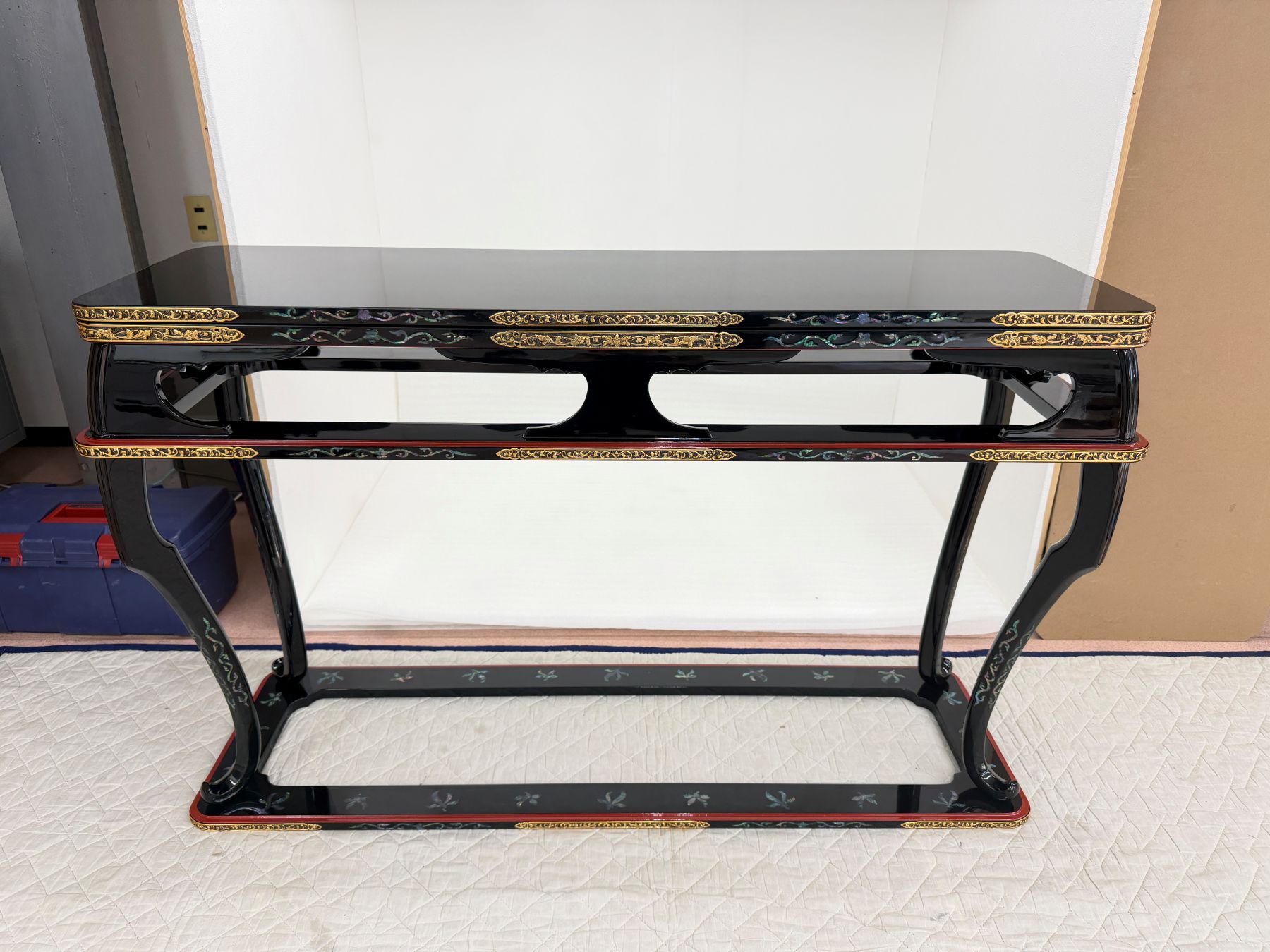 mos　希少モデル　北海道民芸家具　折り畳み天板が魅力の片袖机 mos 希少モデル 北海道民芸家具 折り畳み天板が魅力の片袖机 mos 希少