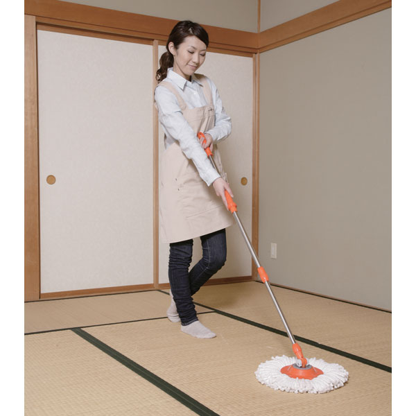 楽天市場】回転モップ専用モップ 別売モップ KMO-490S KMO-450専用