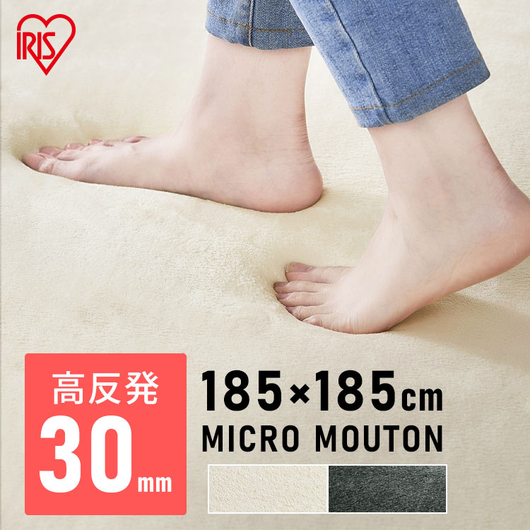 楽天市場】【SALE☆10%OFF】ラ・クッションラグ マイクロムートン