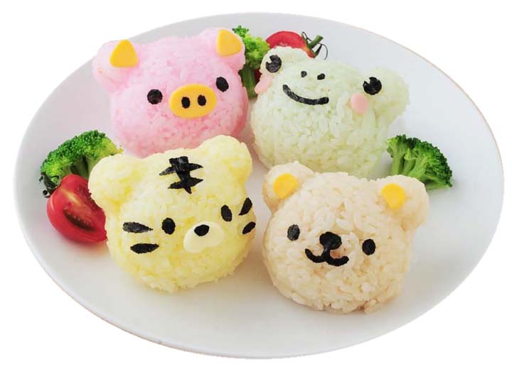 【メール便で送料無料】くまさんとなかまたちおにぎりセット765624おにぎり型キャラ弁デコ弁お弁当アイデアグッズ遠足おにぎり型アレンジ簡単キットかわいいアニマル【D】【アーネスト】【メール便】【代金引換、後払い決済不可・日時指定不可】【SUTU】