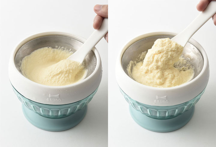 【楽天市場】BRUNO アイスクリームココット BHK124-PK・BLアイスクリームメーカー 自家製アイス 家庭用 キッチン家電 イデア