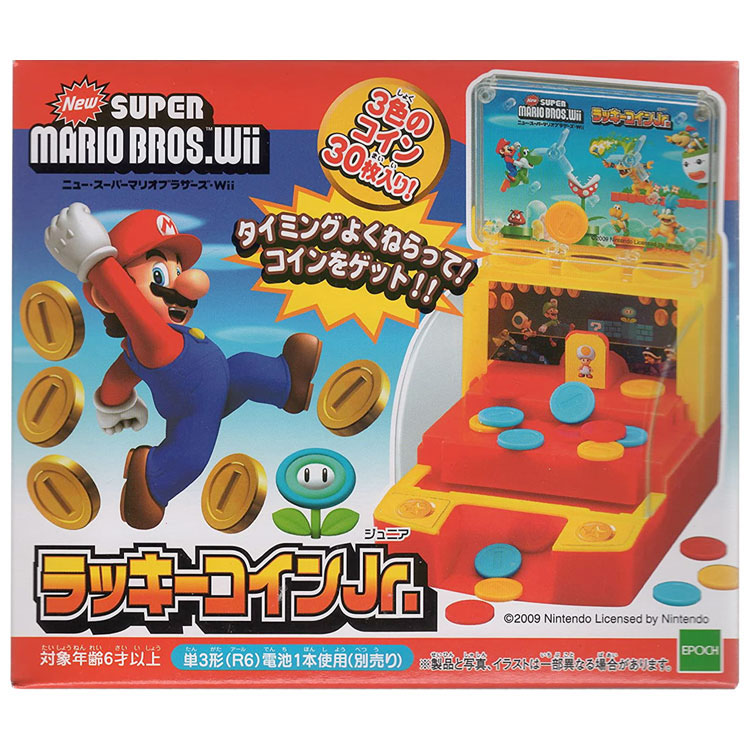 楽天市場 Newスーパーマリオブラザーズwii ラッキーコインジュニア おもちゃ テーブルゲーム アクションゲーム パーティーゲーム 遊具 スーパー マリオ 子供 エポック社 Tc キッチン 雑貨の店 ラクチーナ