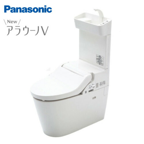 トイレ パナソニック 納期約1週間 送料無料 トイレ用設備 その他 Newアラウーノv 暖房便座 120タイプ Newアラウーノv 手洗い付き 壁排水タイプ 新型 節水キレイ洗浄 Panasonic E キッチンマテリアルおそうじラクラク 受注生産品 Xch3018pwst