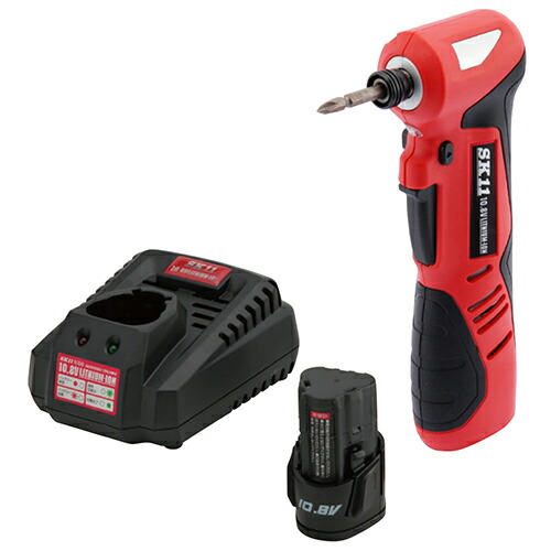 【LINEクーポン配布中】充電工具 10.8VアングルID 藤原産業 [4977292400091] SIAD108V-15RLS SK11 メーカー直送