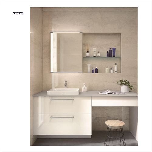 Toto 洗面化粧台 エスクア間口1650 セットプラン 受注生産品 メーカー直送 Cdm Co Mz
