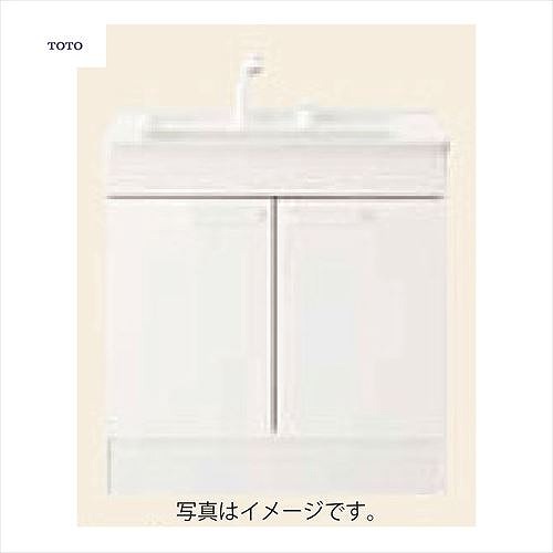 【LINEクーポン配布中】洗面化粧台 Fシリーズ下台のみ TOTO [LDPL075BAGES2□] 間口750mm 寒冷地 2枚扉 メーカー直送｜e-キッチンマテリアル
