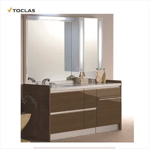 Toclasトクラス 洗面化粧台 アフェットs 間口1650 お化粧ミラー ニースペース 扉カラーグロウミディアム 軒先渡し 4t配送 メーカー直送 Medfited Org