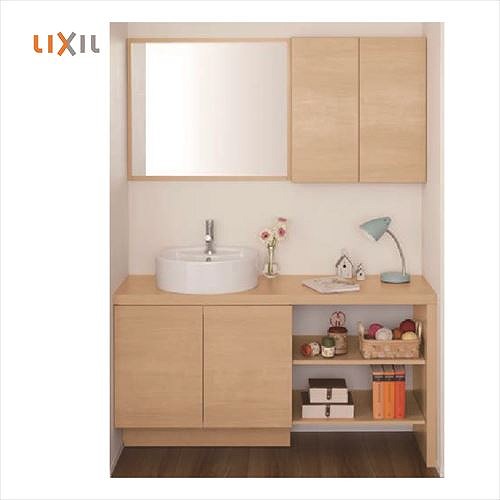 Lixil 洗面飾り付け土台 エスタ 機械比い効果的計測した大きさ 壁間寸法 1360mm 本体間口1350mm 仕掛ける設計 受注製出沽券 クリエペール メーカー直送 Earthkitchen Ph