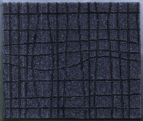 【LINEクーポン配布中】業務用マット スタイルマットU90x150cm [AS00004] シルバー/ブラック 受注生産品 クリーンテックス メーカー直送｜e-キッチンマテリアル