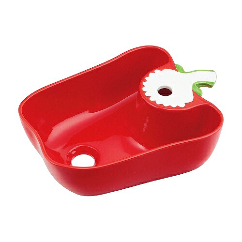 【LINEクーポン配布中】手洗器 国産パプリカ 赤 アバンギャルド [493-157-R] かわいいデザイン カクダイ KAKUDAI