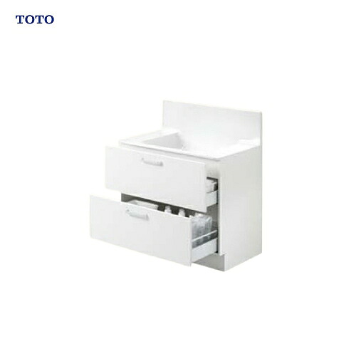 【只今5％値引き実施中】洗面化粧台 オクターブライト octavelite 間口900 2段引き出し TOTO [LDSFS090□Q□M□1□] 化粧棚用 下台のみ メーカー直送｜e-キッチンマテリアル