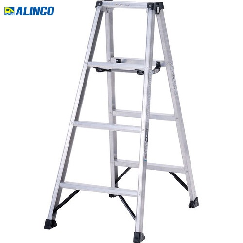【LINEクーポン配布中】軽量専用脚立 MSW-X アルインコ ALINCO [MSW120X] 天板高さ1.11m 4尺 生地カラー 最大使用質量130kg 軽量設計 法人様限定 メーカー直送｜e-キッチンマテリアル