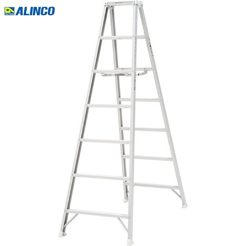 【LINEクーポン配布中】軽量専用脚立 MSW-SX アルインコ ALINCO [MSW210SX] 天板高さ1.99m 7尺 ホワイトカラー 最大使用質量130kg 軽量設計 法人様限定 メーカー直送