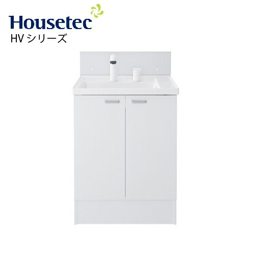 【LINEクーポン配布中】洗面化粧台 洗面台 HVシリーズ 開き扉タイプ 間口600mm ハウステック [HV-B600NJTB-□-S□] メーカー直送｜e-キッチンマテリアル