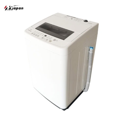 【LINEクーポン配布中】全自動電気洗濯機 5.5kgモデル ホワイト [SW-K55A] 高機能なステンレス槽 シンプル操作パネル チャイルドロック機能付き エスケイジャパン メーカー直送