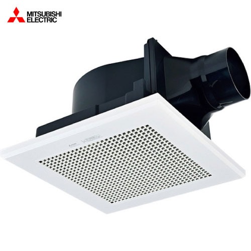 【LINEクーポン配布中】ダクト用換気扇 天井埋込形換気扇 低騒音形 三菱電機 MITSUBISHI [VD-15ZPPC14-BL] BL認定品 風圧式シャッター 浴室用 接続パイプΦ100mm 単相100V