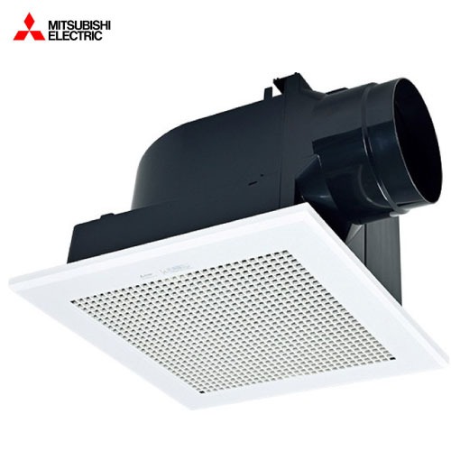 【LINEクーポン配布中】ダクト用換気扇 天井埋込形換気扇 低騒音形 三菱電機 MITSUBISHI [VD-20ZLC14-S] 24時間換気機能付 風圧式シャッター 接続パイプΦ150mm 単相100V