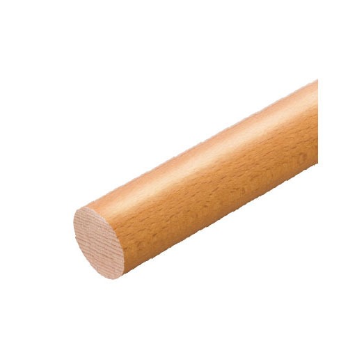 【LINEクーポン配布中】室内用手すり BAUHAUS 35グロス丸棒 4m マツ六 [BB-GL24] φ35&times;4000mm Lオーク メーカー直送4トン配送 車上渡し 法人様事務所入れ限定 メーカー直送｜e-キッチンマテリアル