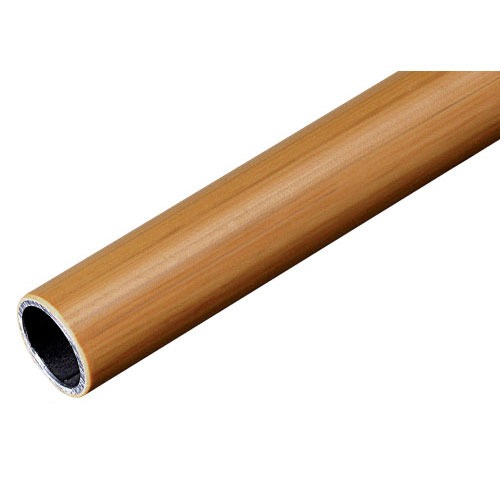 【LINEクーポン配布中】室内用手すり BAUHAUS 35襖用脱着手すり棒 2m マツ六 [BF-10MB] Mブラウン φ35&times;2000mm 4トン配送 車上渡し 法人様事務所入れ限定 メーカー直送｜e-キッチンマテリアル