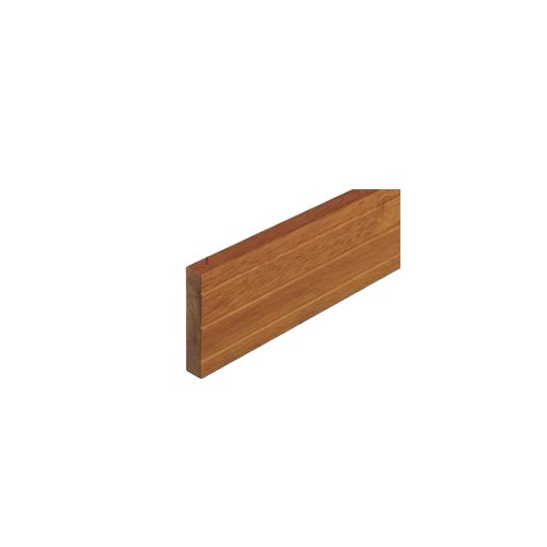 【LINEクーポン配布中】室内用手すり BAUHAUS 木製ベースプレート 100mm幅 4m 片面ライン入 マツ六 [BH-314] W100×t20×L4000mm Mブラウン 4トン配送 車上渡し 法人様事務所入れ限定 メーカー直送