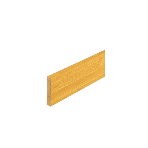 【LINEクーポン配布中】室内用手すり BAUHAUS 木製ベースプレート 100mm幅 4m 片面ライン入 マツ六 [BH-324] W100&times;t20&times;L4000mm クリア 4トン配送 車上渡し 法人様事務所入れ限定 メーカー直送｜e-キッチンマテリアル