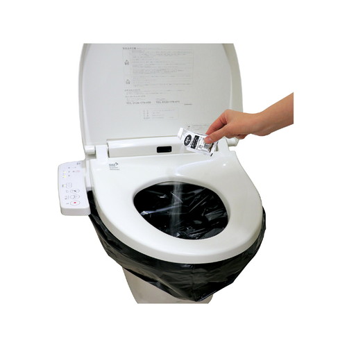 【LINEクーポン配布中】トイレストック 消臭袋付100回分 防犯･防災 [4521718522456] アーテック