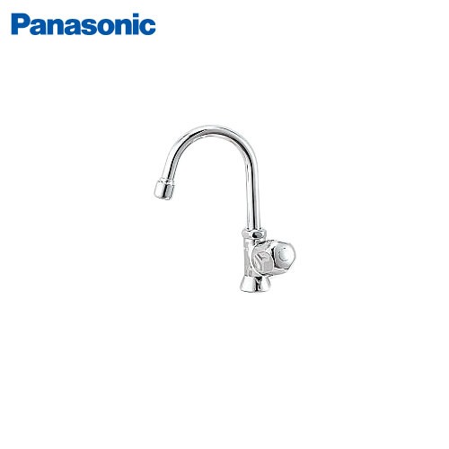 【LINEクーポン配布中】トイレカウンターTS ハンドル式手動単水栓 スワン型 壁給水用 パナソニック Panasonic [CHD9T15A] 取付穴Φ28 手締め用 一般地寒冷地共通 アラウーノ手洗い｜e-キッチンマテリアル
