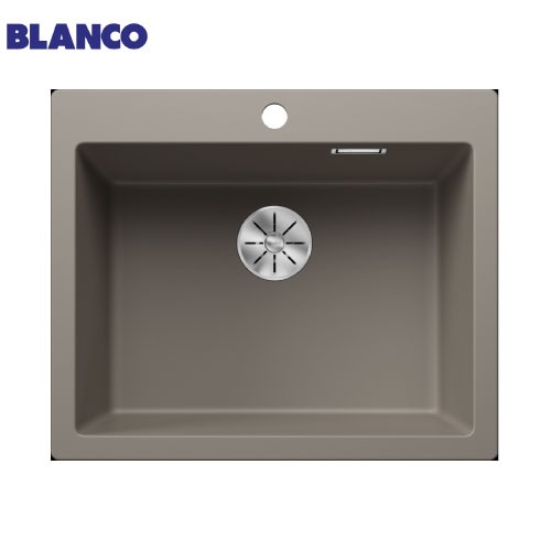 【LINEクーポン配布中】キッチンシンク PLEON 6 tartufo タルトゥフォ [BLANCO-521686] W545&times;D400&times;H220mm(内寸) オーバー／アンダーマウント専用 BLANCO メーカー直送｜e-キッチンマテリアル