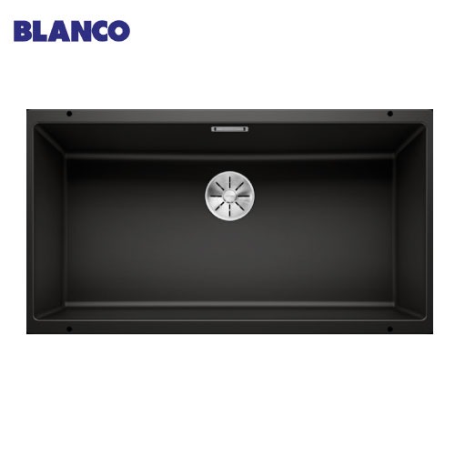 【LINEクーポン配布中】キッチンシンク SUBLINE 800-U black ブラック [BLANCO-526005] W800×D400×H190mm(内寸) アンダーマウント専用 BLANCO メーカー直送
