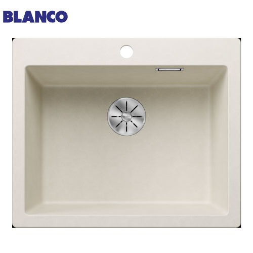 【LINEクーポン配布中】キッチンシンク PLEON 6 soft white ソフトホワイト [BLANCO-527137] W545×D400×H220mm(内寸) オーバー／アンダーマウント専用 BLANCO メーカー直送