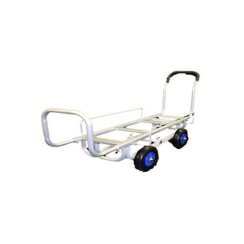 【LINEクーポン配布中】園芸運搬車 伸縮アルミハウスカー 3個積み [TC4503AL-1-PU] ノーパンクタイヤ ハウスカー・台車・運搬機器などに シンセイ メーカー直送