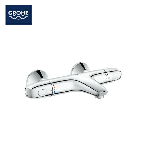 【LINEクーポン配布中】水栓 グローサーモ1000 サーモスタットバス・シャワー混合栓 GROHE グローエ [JP273701] JWWA認証品 メーカー直送｜e-キッチンマテリアル