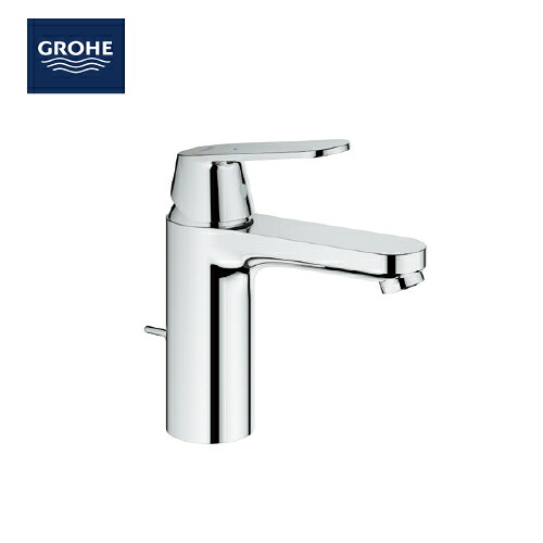 【LINEクーポン配布中】水栓 ユーロスマートコスモポリタン シングルレバー洗面混合栓（引棒付） GROHE グローエ [JP350400] JWWA認証品 メーカー直送