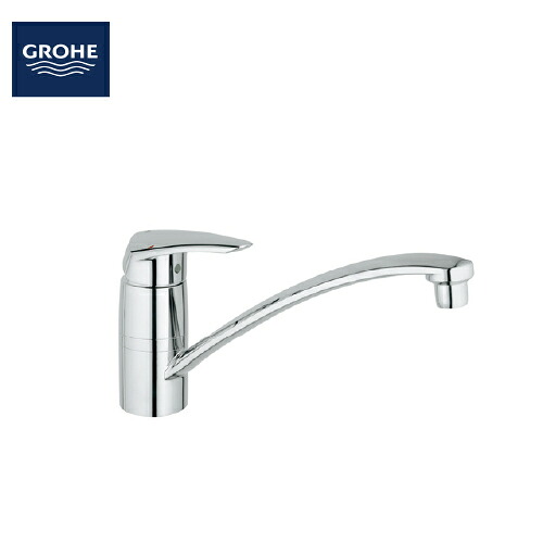 【LINEクーポン配布中】水栓 ユーロディスク シングルレバーキッチン混合栓 GROHE グローエ [JP351300-2] JWWA認証品 メーカー直送｜e-キッチンマテリアル