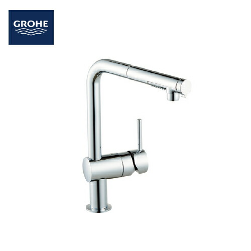 【LINEクーポン配布中】水栓 ミンタ シングルレバーキッチン混合栓 GROHE グローエ [JP369303] JWWA認証品 メーカー直送