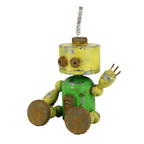 【LINEクーポン配布中】インテリア雑貨 ロボット W370×H460×D270 [46004] オブジェ 東洋石創 メーカー直送