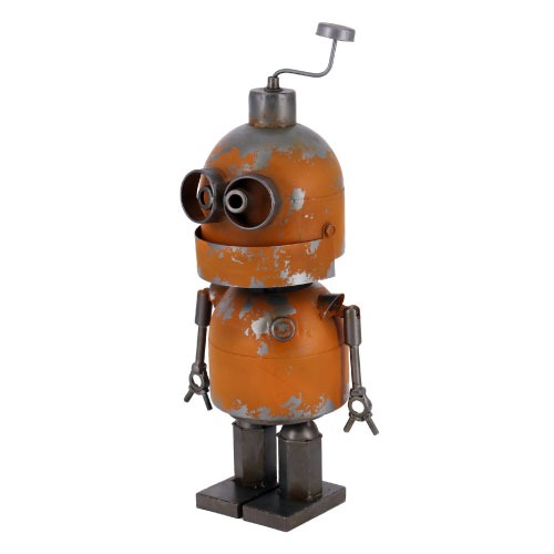 【LINEクーポン配布中】インテリア雑貨 ロボット W200～360×H435×D140（腕可動） [46007] オブジェ 東洋石創 メーカー直送
