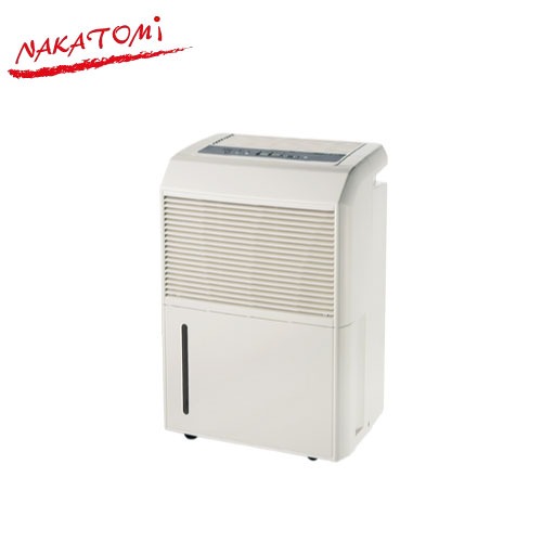 【LINEクーポン配布中】コンプレッサー式除湿機 キャスター付き ナカトミ [DM-10] 除湿能力約21L/約25L/日(50/60Hz) 単相100V タンク容量8L 法人様限定 メーカー直送