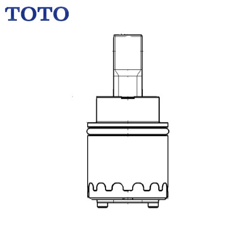 【LINEクーポン配布中】水栓用パーツ シングルバルブ部 TOTO [THF59A] エコシングル用 9,024円