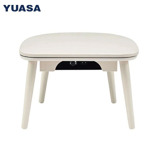 【LINEクーポン配布中】ちいさなこたつテーブル マカロ545F 50×45cm [MACARO545F(WW)] ホワイトウォッシュ ブランケット・毛布ok U字形石英管ヒーター ユアサプライムス