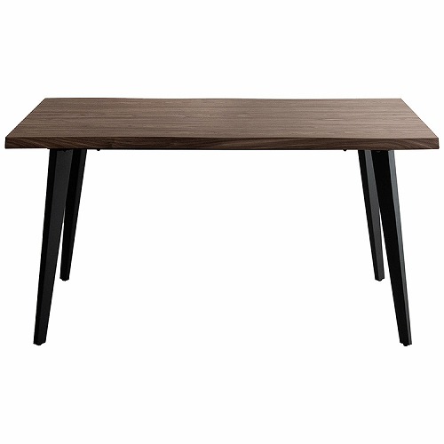 【LINEクーポン配布中】ダイニングテーブル Trento トレント 幅140cm DT-N1490-BR [511490005] ブラウン 水や傷に強い 一枚板風天板 Signature Studio 宮武製作所 メーカー直送｜e-キッチンマテリアル