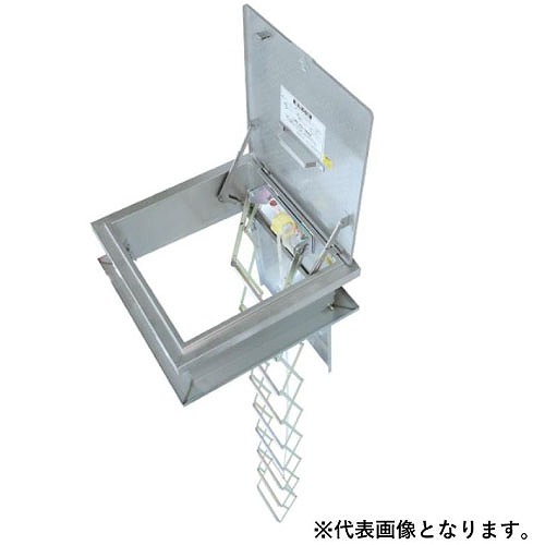 【LINEクーポン配布中】非常用避難口レクスター避難ハッチ ハッチ枠・梯子セット 改修用RKCタイプ 6段 [RKC-680-60(RH-6XG)] ヤマトプロテック 法人様限定 メーカー直送｜e-キッチンマテリアル