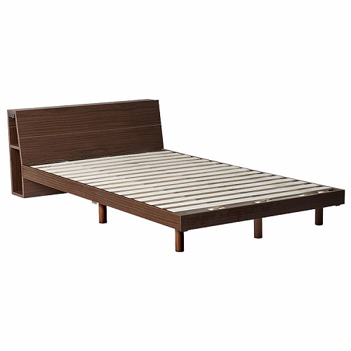 【LINEクーポン配布中】木製すのこベッド Nokka ノッカ SD セミダブル BED-T1201-BR [501201005] ブラウン Signature Studio 宮武製作所 メーカー直送｜e-キッチンマテリアル