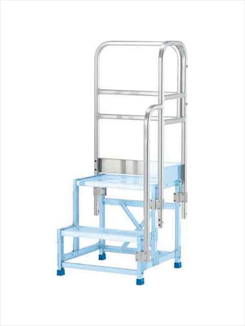 【LINEクーポン配布中】正面付片手すりセット 左右共通 アルインコ(ALINCO) [CSBT26BL] 作業台 CSBC用オプション 266用 メーカー直送 法人様限定
