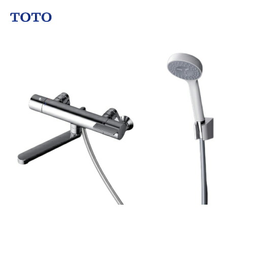 TOTO 壁付サーモスタット混合水栓（シャワーバー） TBW07406J 楽天市場】TBW07406J TOTO 壁付サーモスタット混合水栓